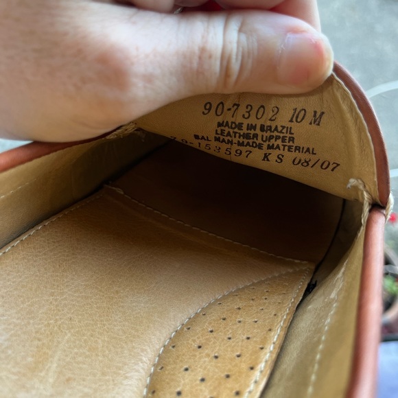 Dockers Catalina Brown Leather Slip On Casual Loafer - Picture 8 of 9